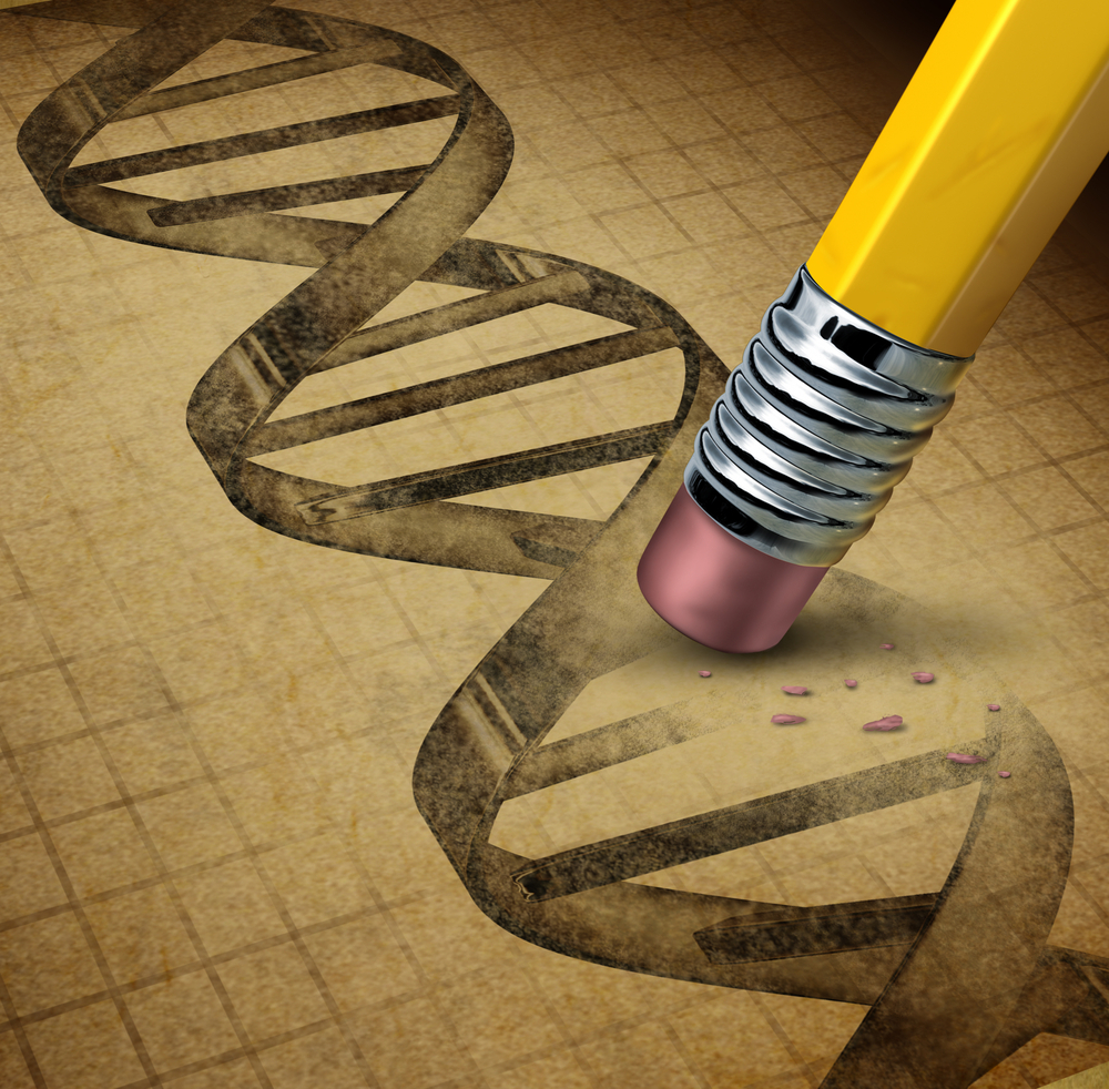 Genomredigerings-teknikker resulterer i en permanent ændring i DNA-koden   